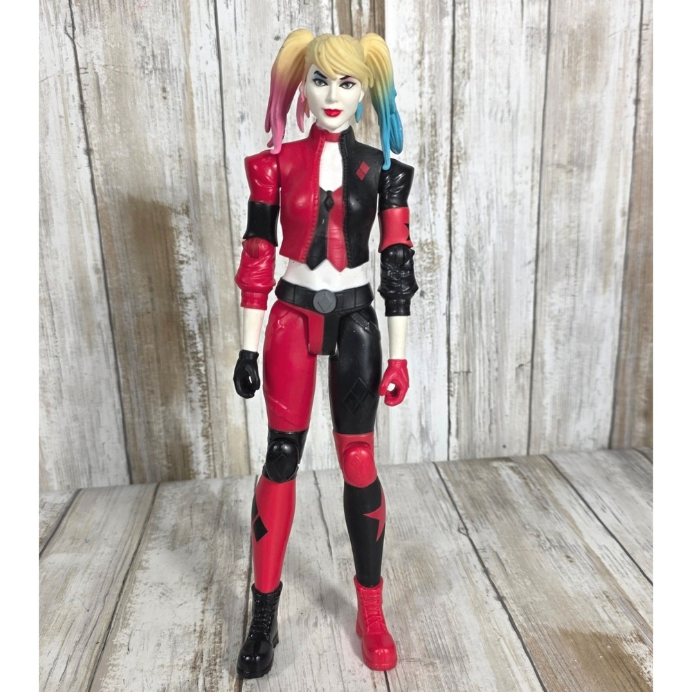 DC Comics Harley Quinn 12 Inch Action Figure Red Black New 52 Articulated Toy